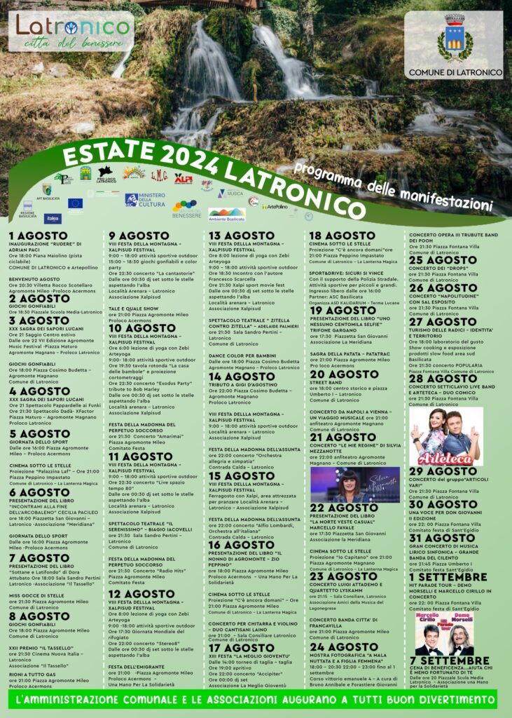 ESTATE 2024 LATRONICO